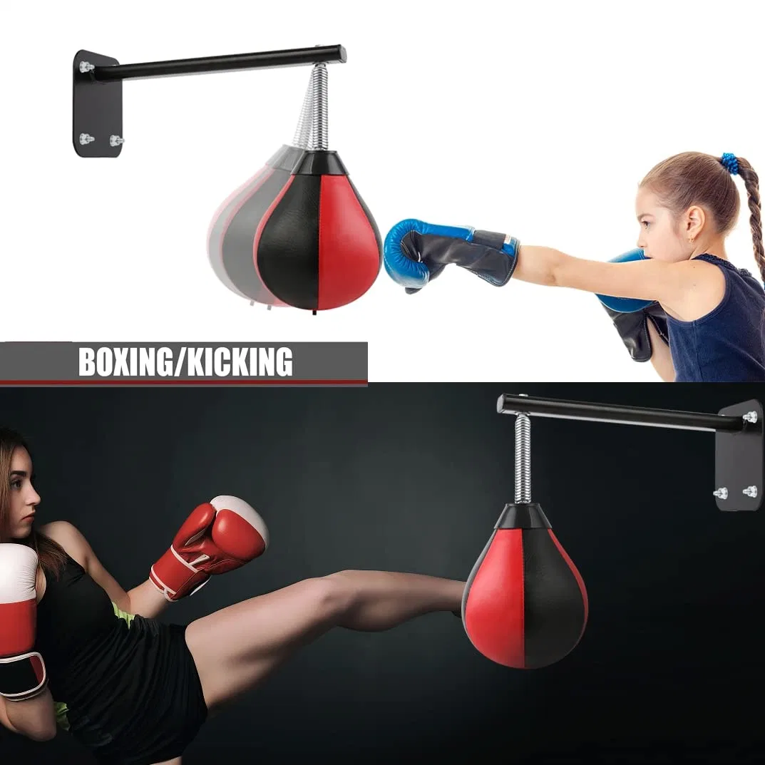 Hotseling Home Fitness Gym Sports Relief Stress Training Speed Boxing Punching Bag