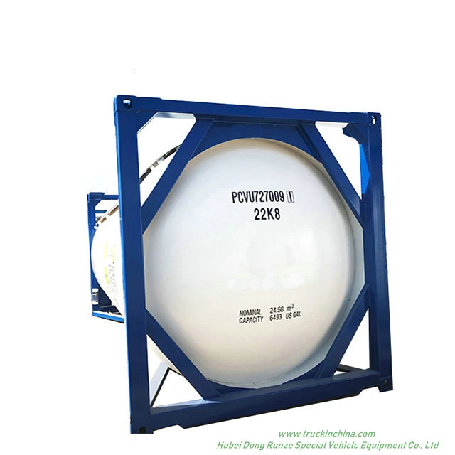 Un1075 Isotank 20feet Tank Container T50 for Transport Liquefied Petroleum Gas 22kl, 24kl