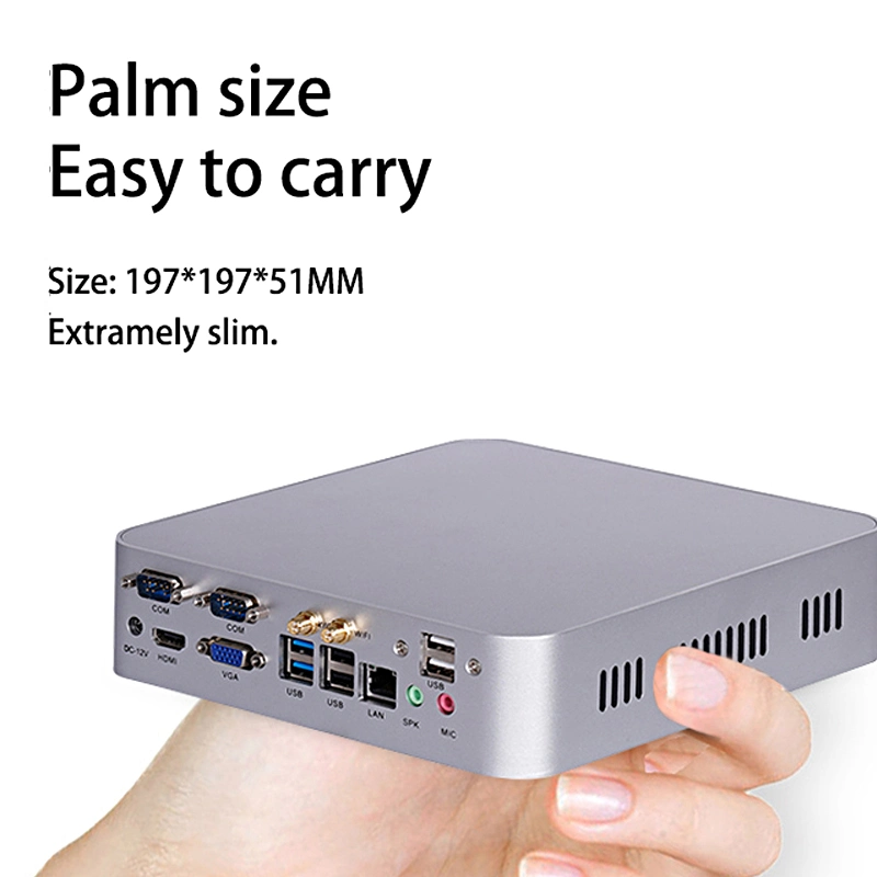 Ready to Shipin Stock Wholesale 8GB+256GB Mini PC Portable