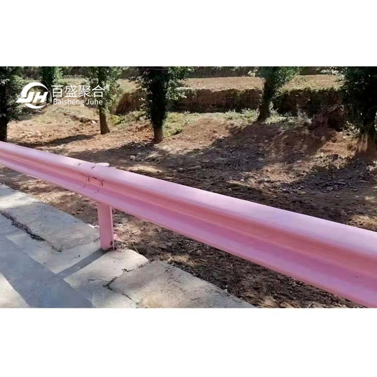 Roadway Safety Q235 Q345 Flex Beam Galvanized Steel Highway Guardrail