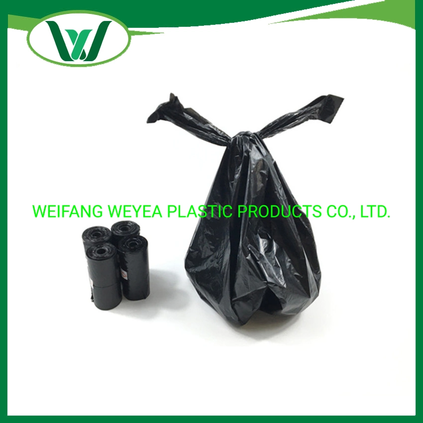 Bio-Based Compostable Pbat PLA Starch Film Packaging Bags Biodegraded Into H2O and CO2 No Harm