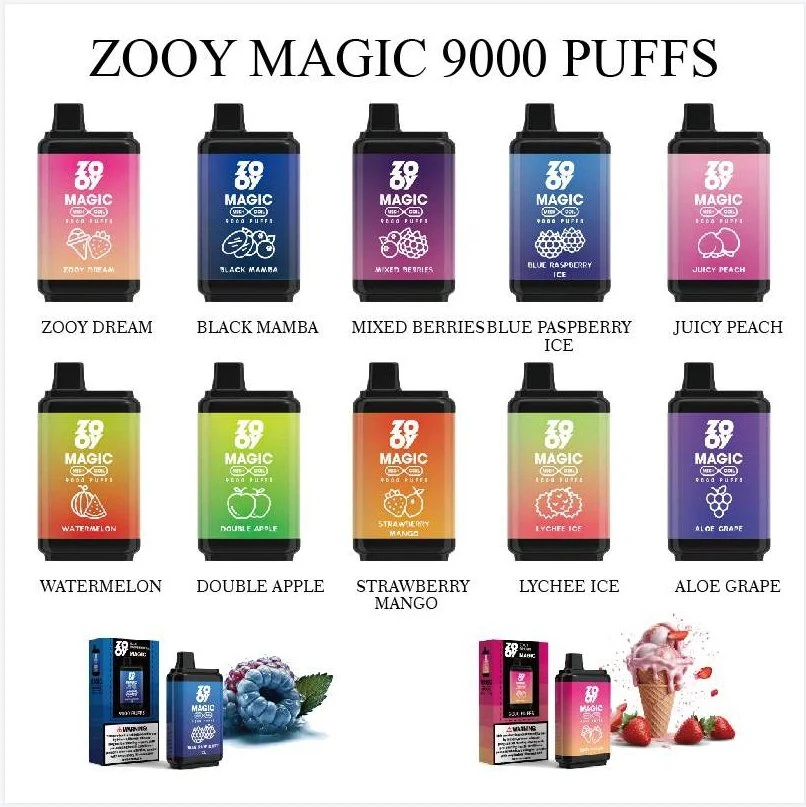 Royaume-Uni Zbood Caky ELiquid 50 ml High Gt 2.0 RoHS Umbra Cigarette électronique Zooy Magic 9000 Puff Vape dispsoable