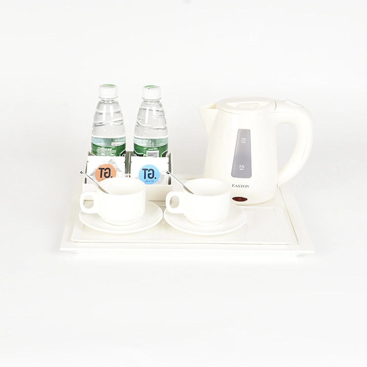 Popular Design for Hotel Kettle Sets with Melamine Tray Set