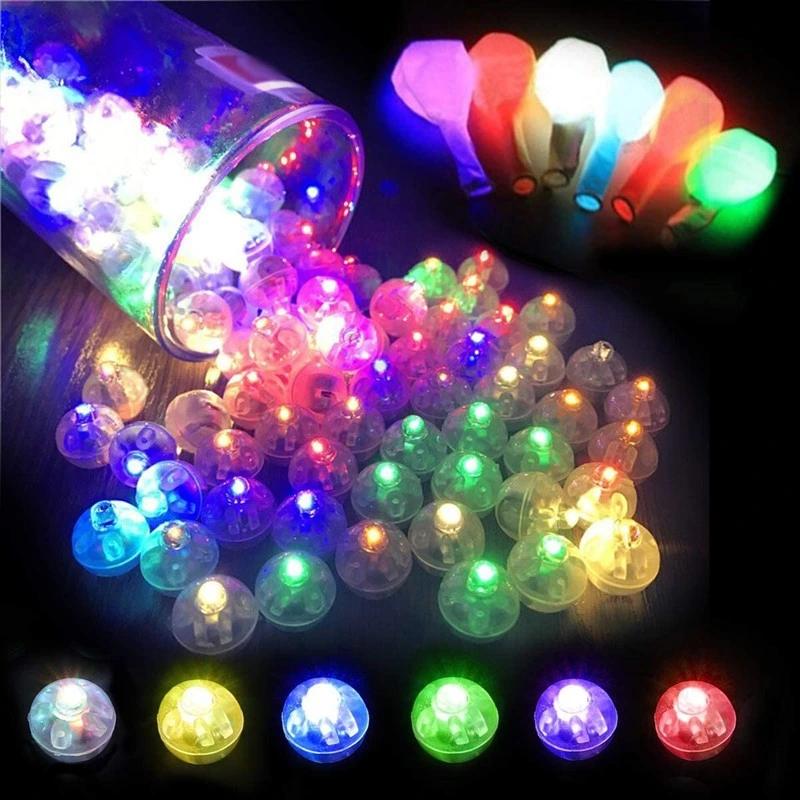 Christmas Wedding Party Decoration Flash Small Light Ball Lamp Multicolor Mini LED Ball Party Balloon