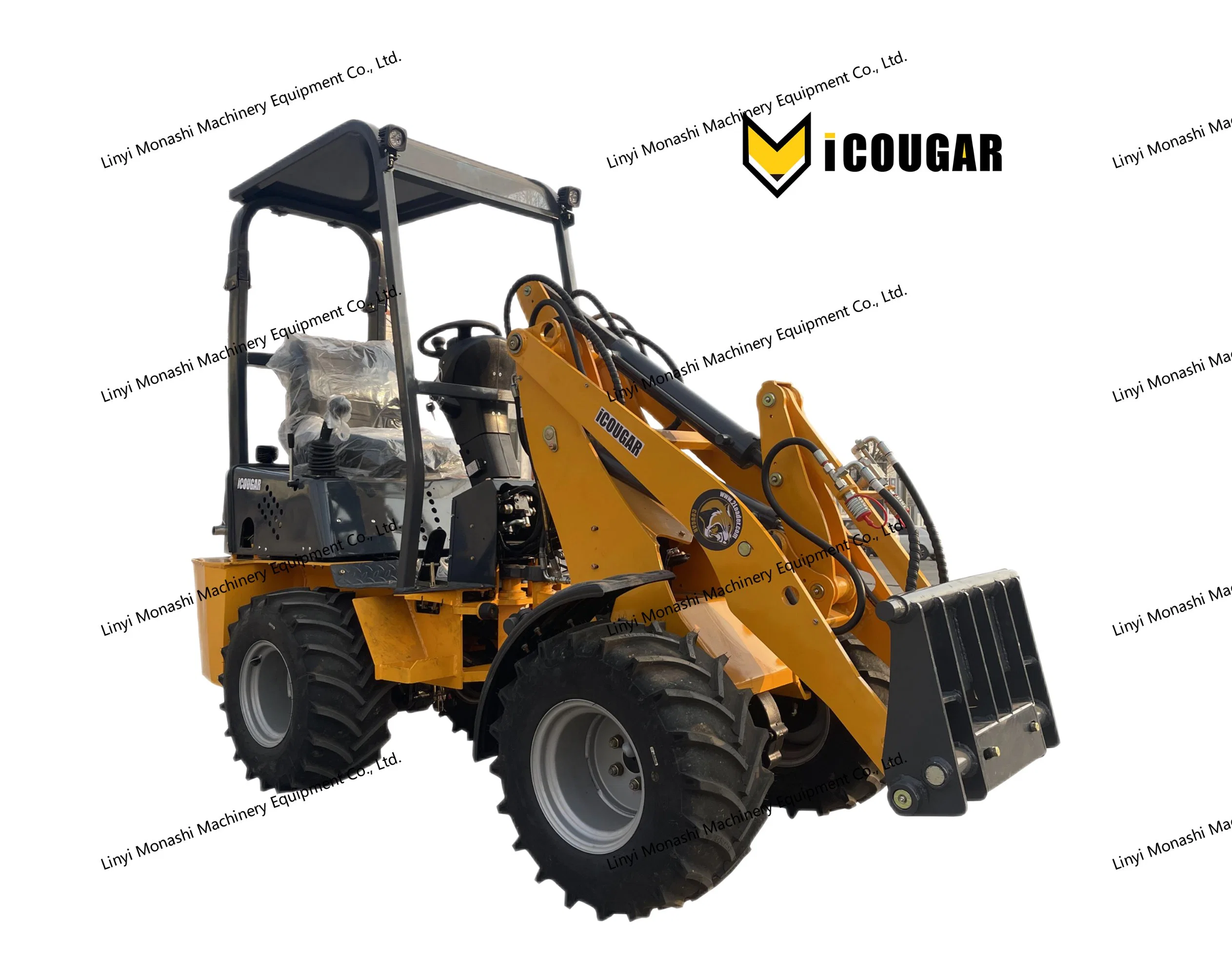 China Small Farming Portable Construction EPA CE Front End Wheel Loader Earth Moving Machine for Sale