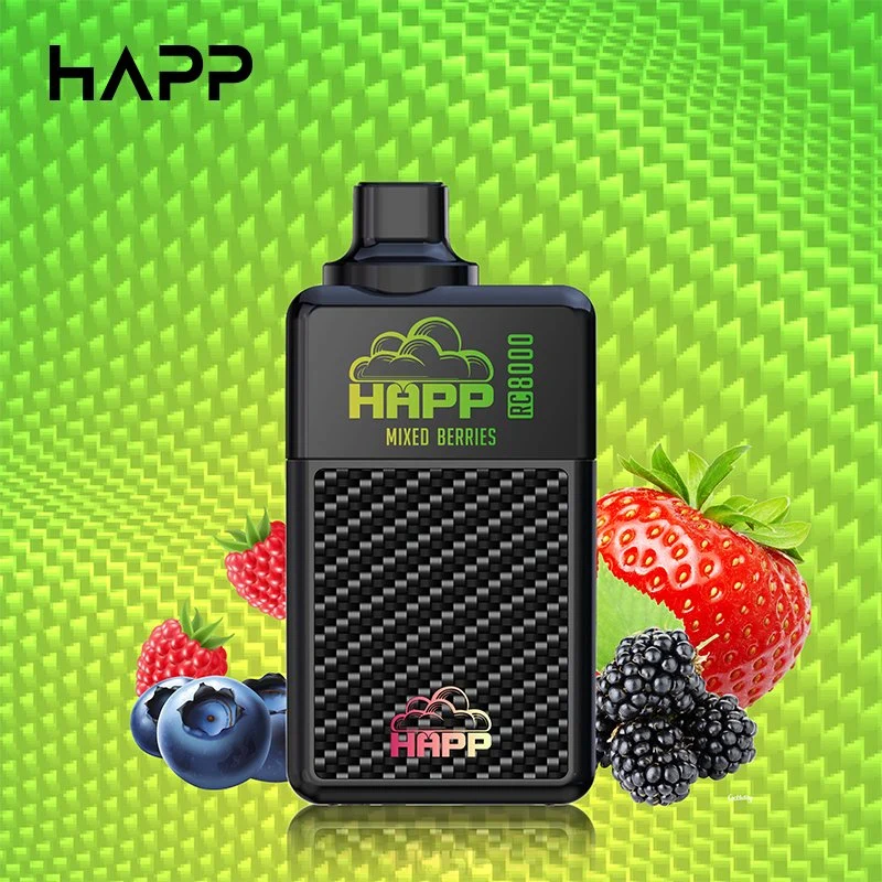 Happ 8000 Puff 13ml Pod 10 Flavors Disposable/Chargeable Electronic Cigarettes Vape Box