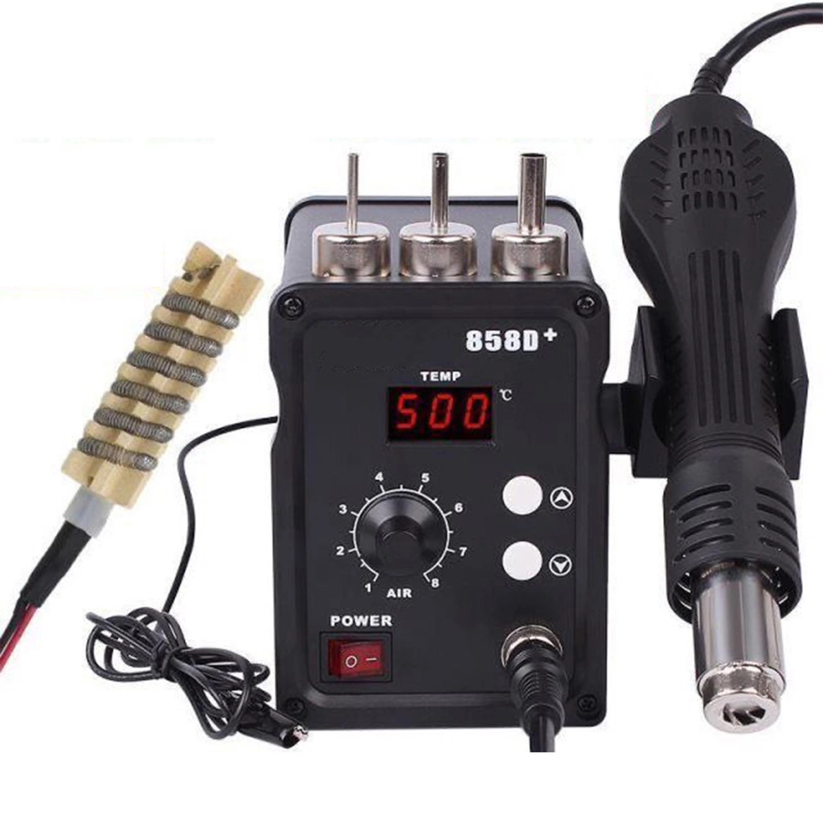 90W Temperature Controlled Rework LCD Digital Soldering Station