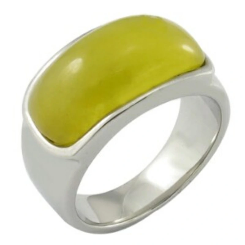 Tiger Eye Stone Stainless Steel Fashion Ring