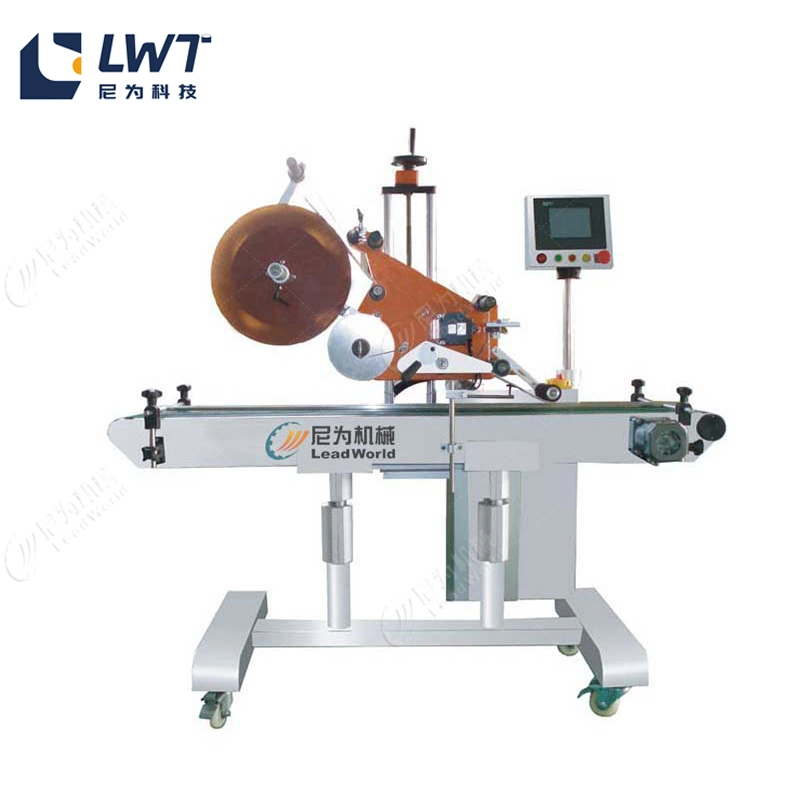 Automated Carton Box Top Plane Side Plane Sticking Labeling Machine Machine