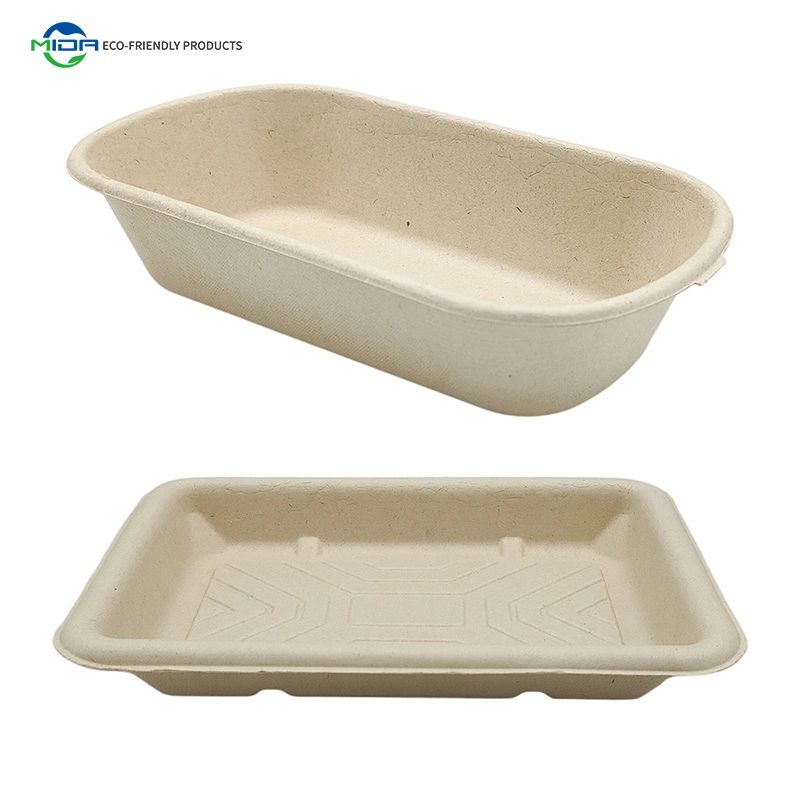 Disposable Biodegradable to Go Paper Food Storage Containers Kitchenware Dinner Set