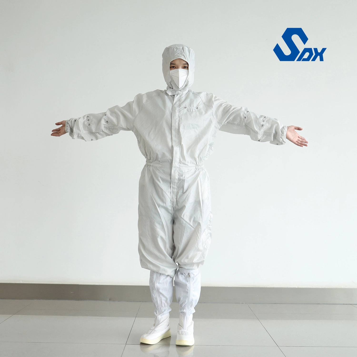 ESD Clothes for Clean Room Antistatic Coverall Garments ESD Jumpsuit Smock Dustproof Clothing