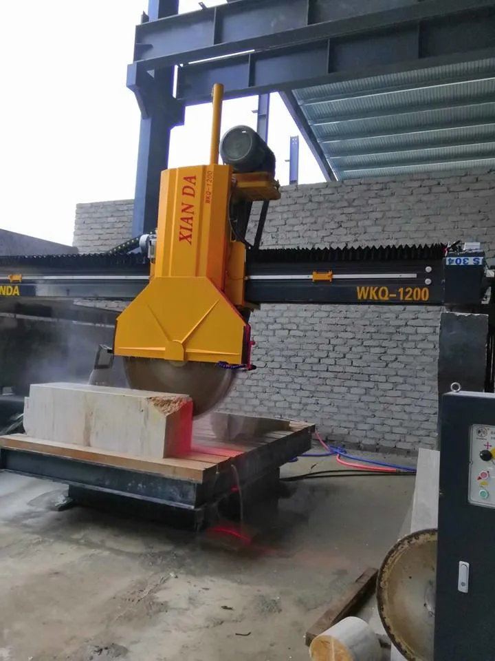 Middle Block Cutting Machine for Thick Slabs & Paving Stones Wkq-1200