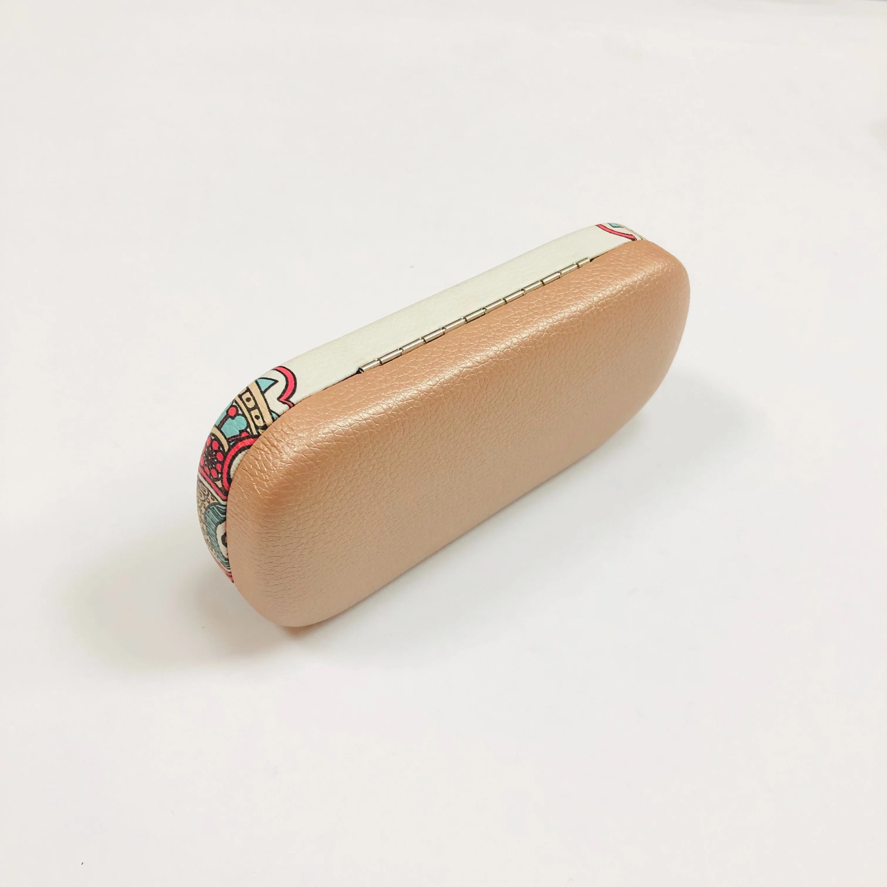 Wholesale/Supplier Fashion Colorful Leather Metal Case for Optical Eye Glasses