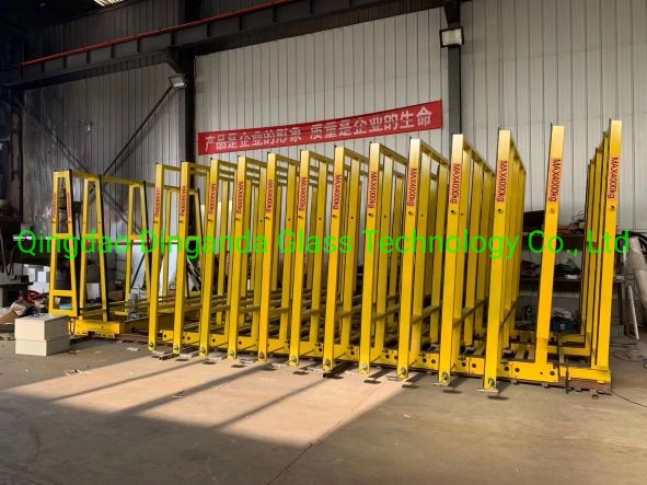 Glass Electrical Control Moving Storage System Glass Storage Rack System