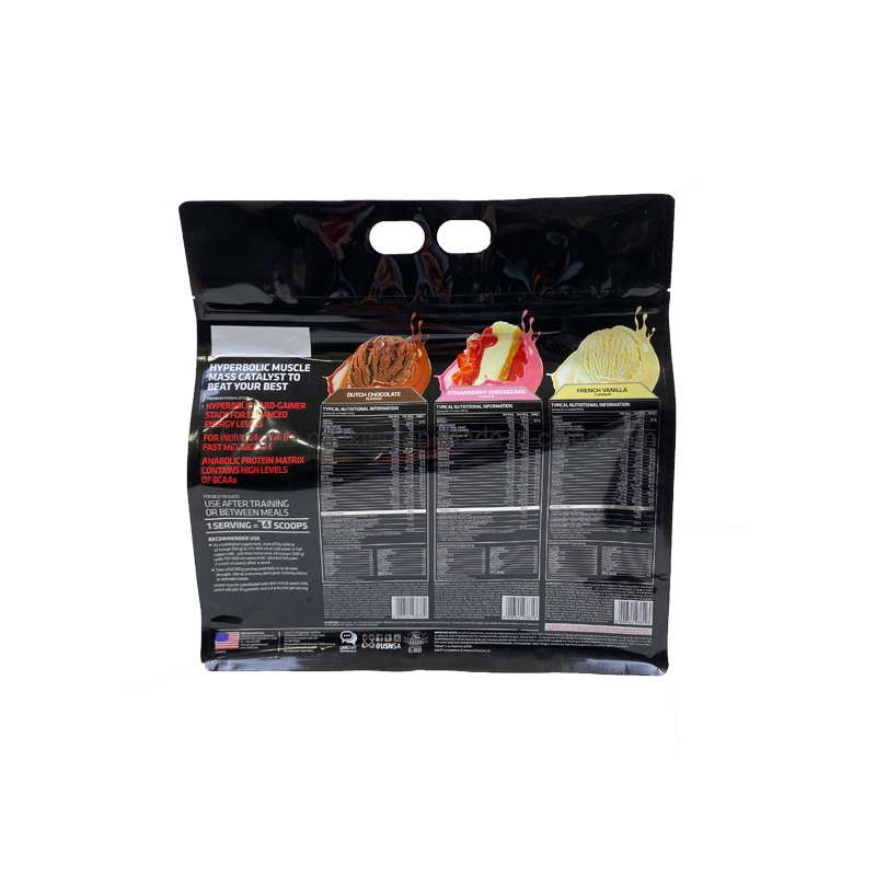 Flexible Printing Design Supermarket Powder Display Bag