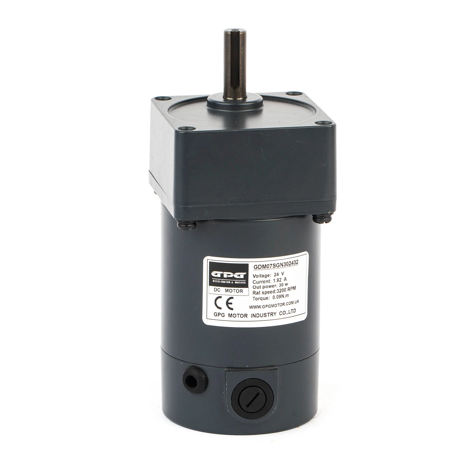 Gdm08sgn904018/4gn7.5kg10L Motor de engranajes de DC de 80mm 40W