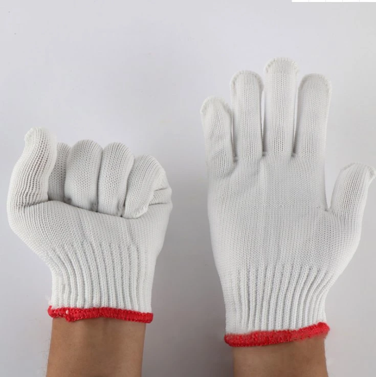 Wiederverwendbare Hand Wrap Construction Guantes Strickhandschuhe aus Baumwolle für die Arbeit