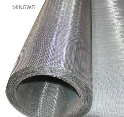 Mingwei Stainless Steel Hex Mesh Suppliers China 1X1 Wire Mesh 0.2mm Wire Thickness 0.308 Mesh 1 Micron 5 Micron 10 Micron Stainless Steel Wire Mesh