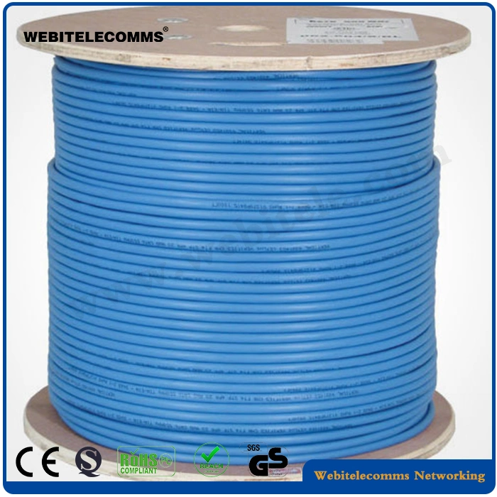 S/FTP Shielded Network Cable Cat 6A Twisted Pair Installation Cable