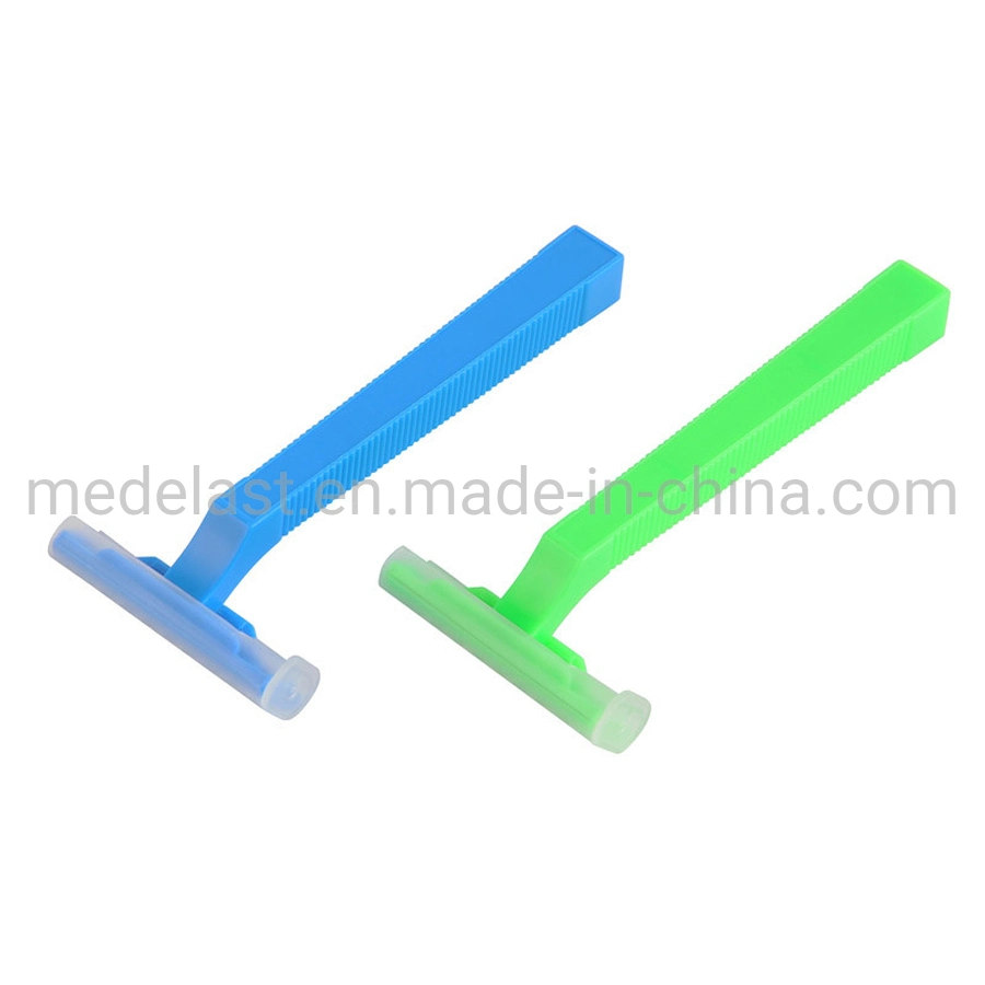 Blue Color Single Blade Disposable Medical Use Hospital Shaver Razor