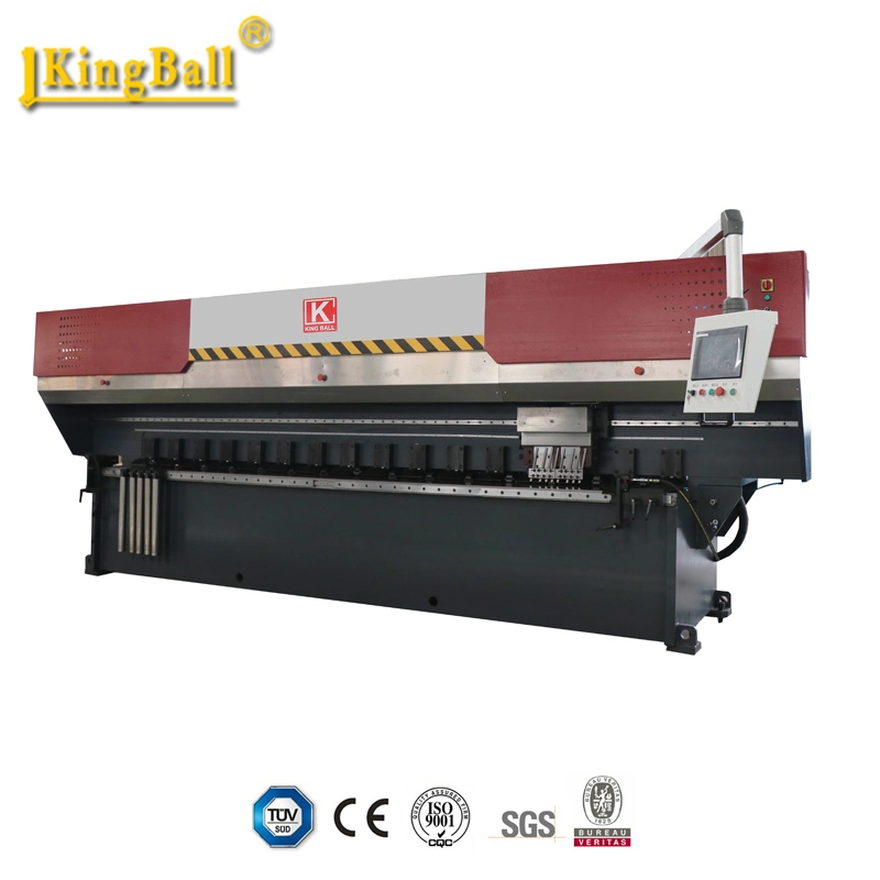 Kingball 2"-12" Kcl4200 High Speed New Condition Aluminium Composite Sheet Metal Pipe Automatische CNC-Router Hydraulische Vertikal U, V Form Nuten Maschine