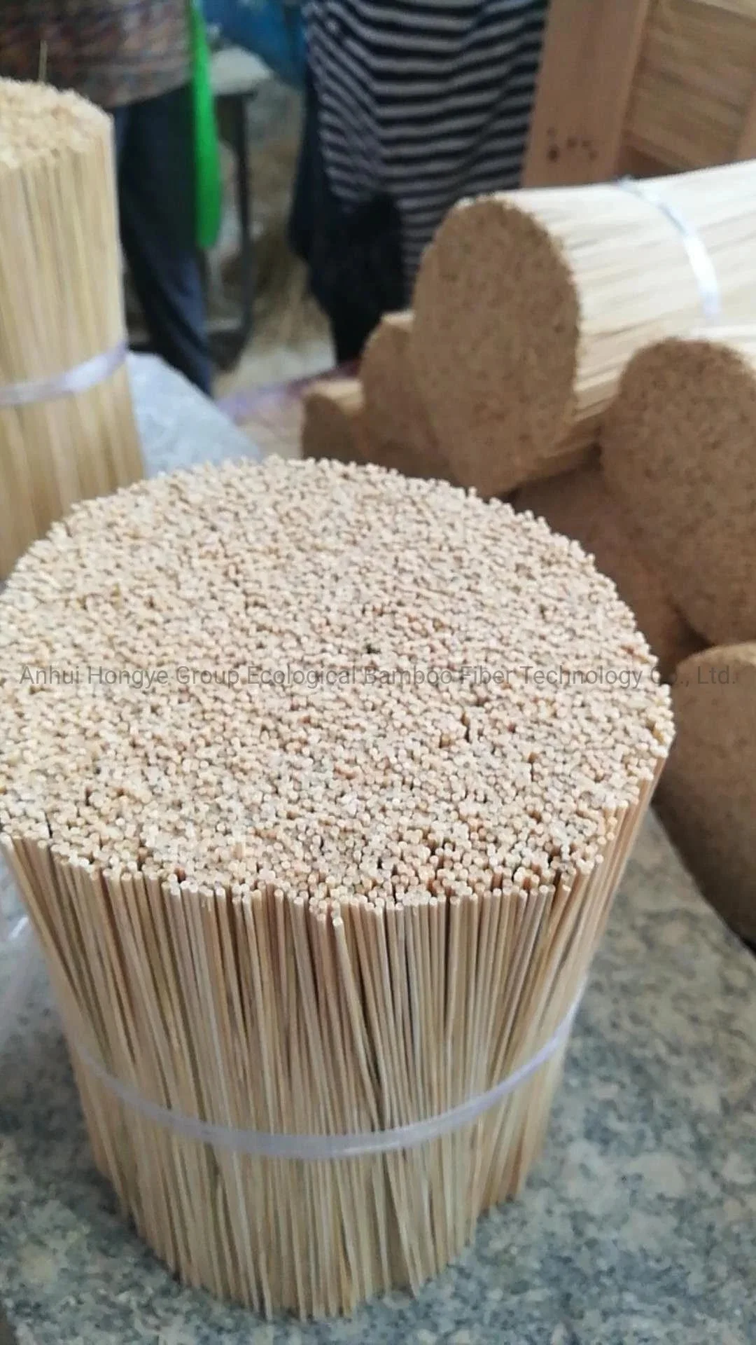 Manufacturer Wholesale Disposable Round Bamboo Stick for Making Incense