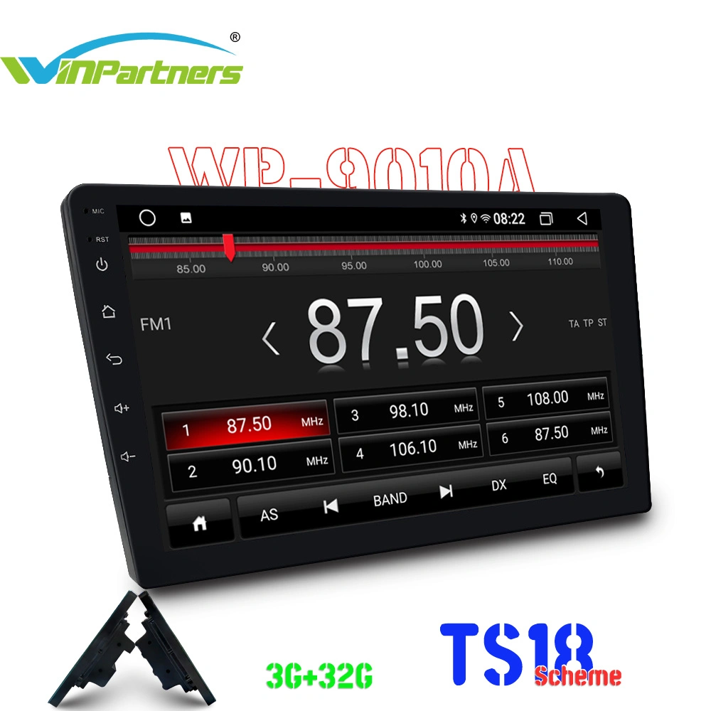 3G+32g 9 pol. Tudo em uma máquina automática Android Car Audio player de MP5 Android Market Wp9010A