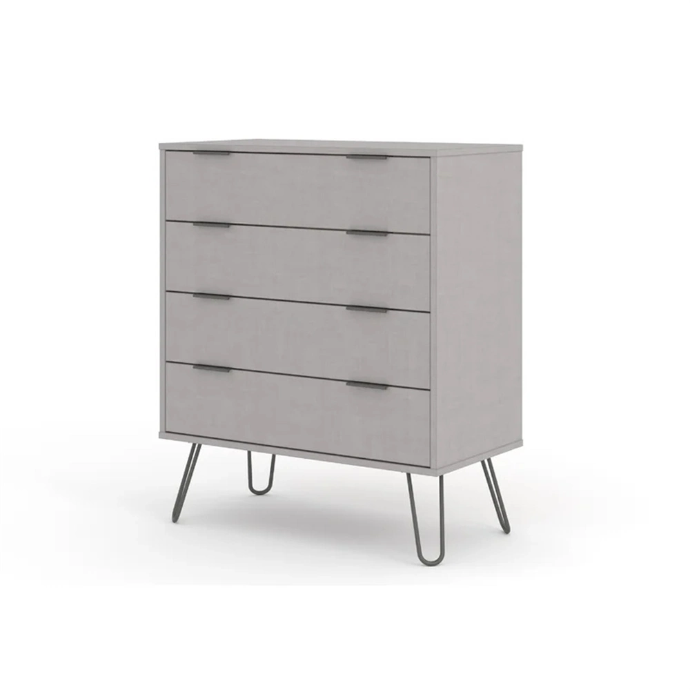 Wholesale/Supplier Clothes Furniture Dresser Chest of Drawers with Metal Feet