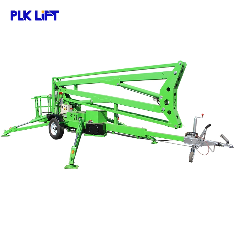 14m 16m Tractor Mounted Farm Cherry Picker Boom Lift