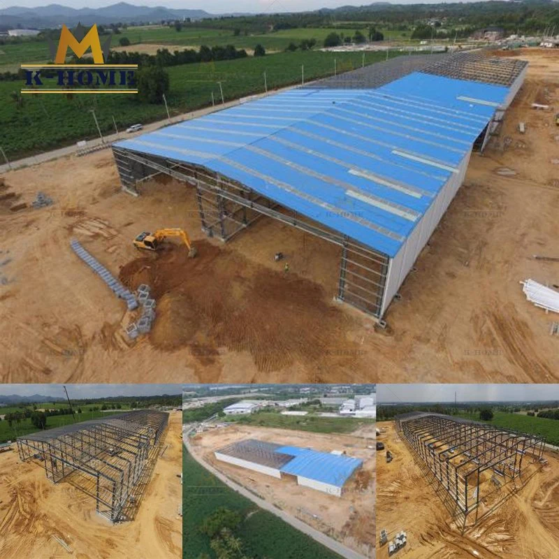 CE Certificate Steel Structure Pre-Engineered Metal Building Warehouse