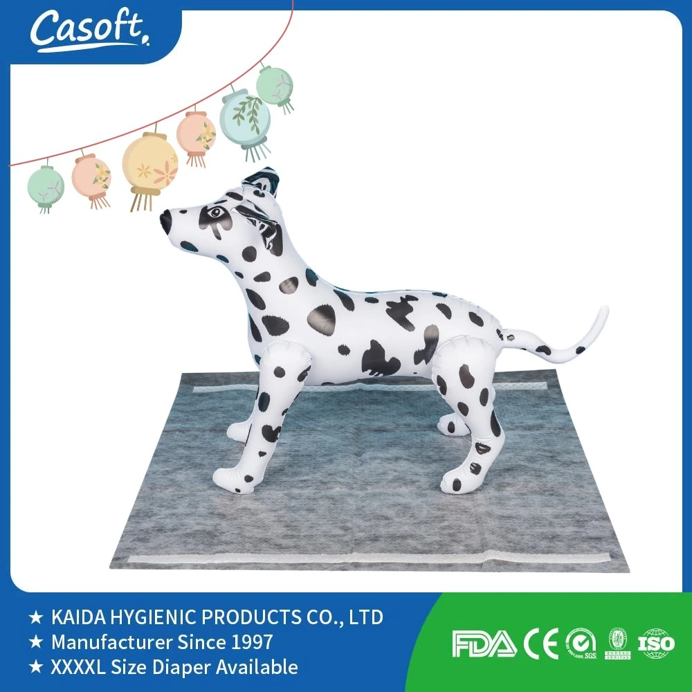 Comercio al por mayor Casoft cachorro desechables absorbentes de mascotas Entrenamiento Canino PEE alfombrilla de almohadilla absorbente Magic