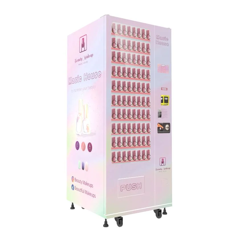 Zhongda Commercial Custom Lip Gloss Lipstick Vending Machine with Touch Screen