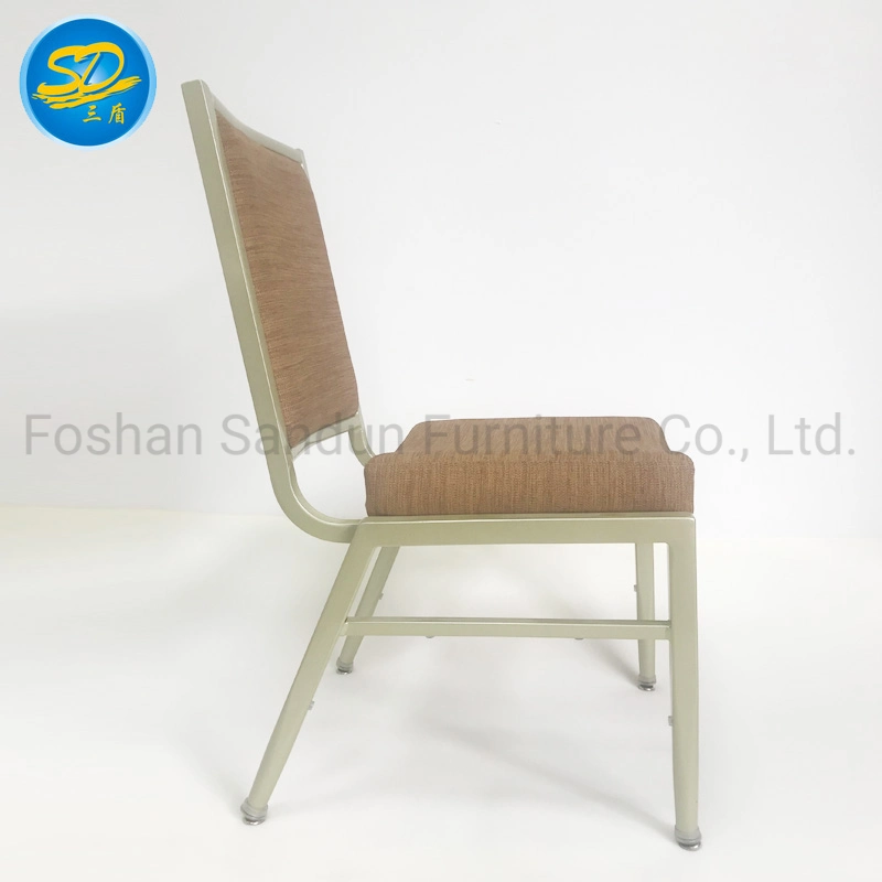 Strong and Durable High End Metal Hotel Furniture with 5 Years Guarantee Dining Banquet Chair