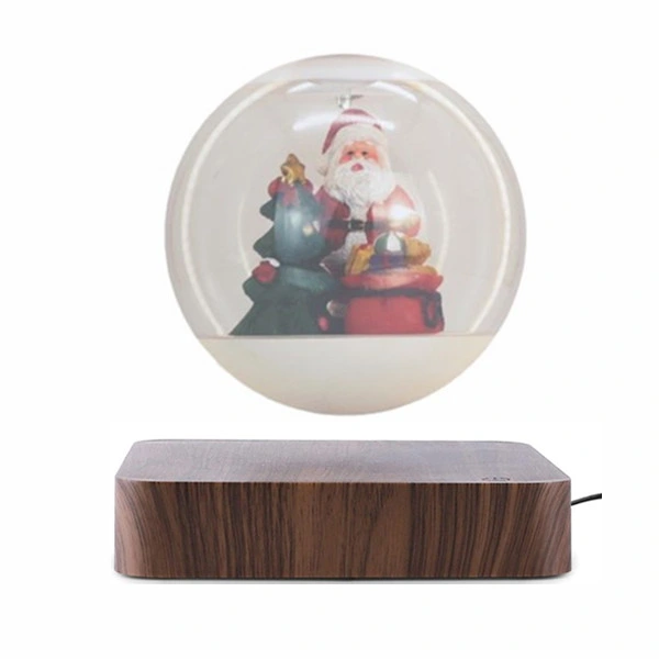 Hotsale Promotional Gifts Magnetic Levitation Floating Desk Transparent Christmas Ball Unique Corporate Gift