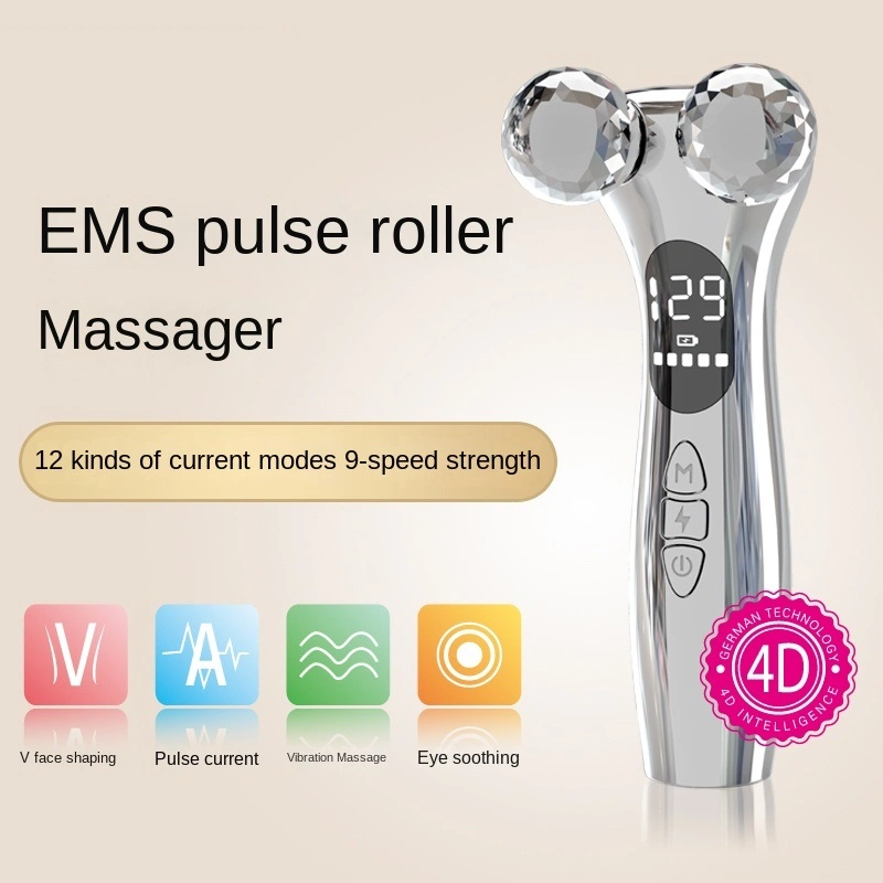 EMS Massage Eye Rolling Ball Body Shaping Micro-Current Body Sculpting Remove Eye Bag Ice Roller