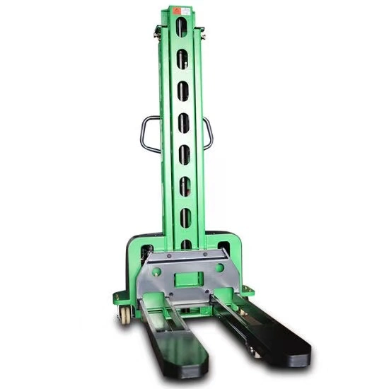 500kg 700kg Semi Electric Self-Lifting Lift Self Load Loading Stacker Pick up Goods