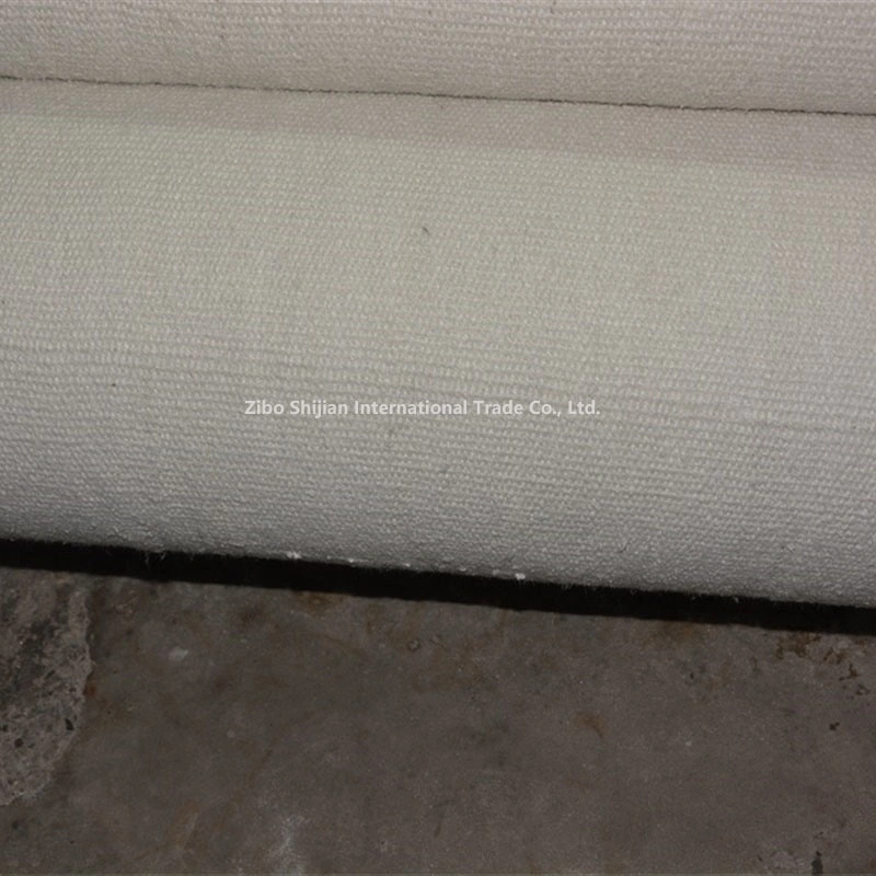 Cinta de tejido de fibra cerámica Sj-Tape Correa aislante térmico de cinta textil