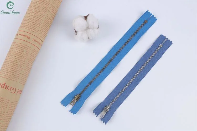 Wholesale Factory Colorful Reversible Invisible Zipper Hidden Teeth 3# Nylon Zipper for Garments