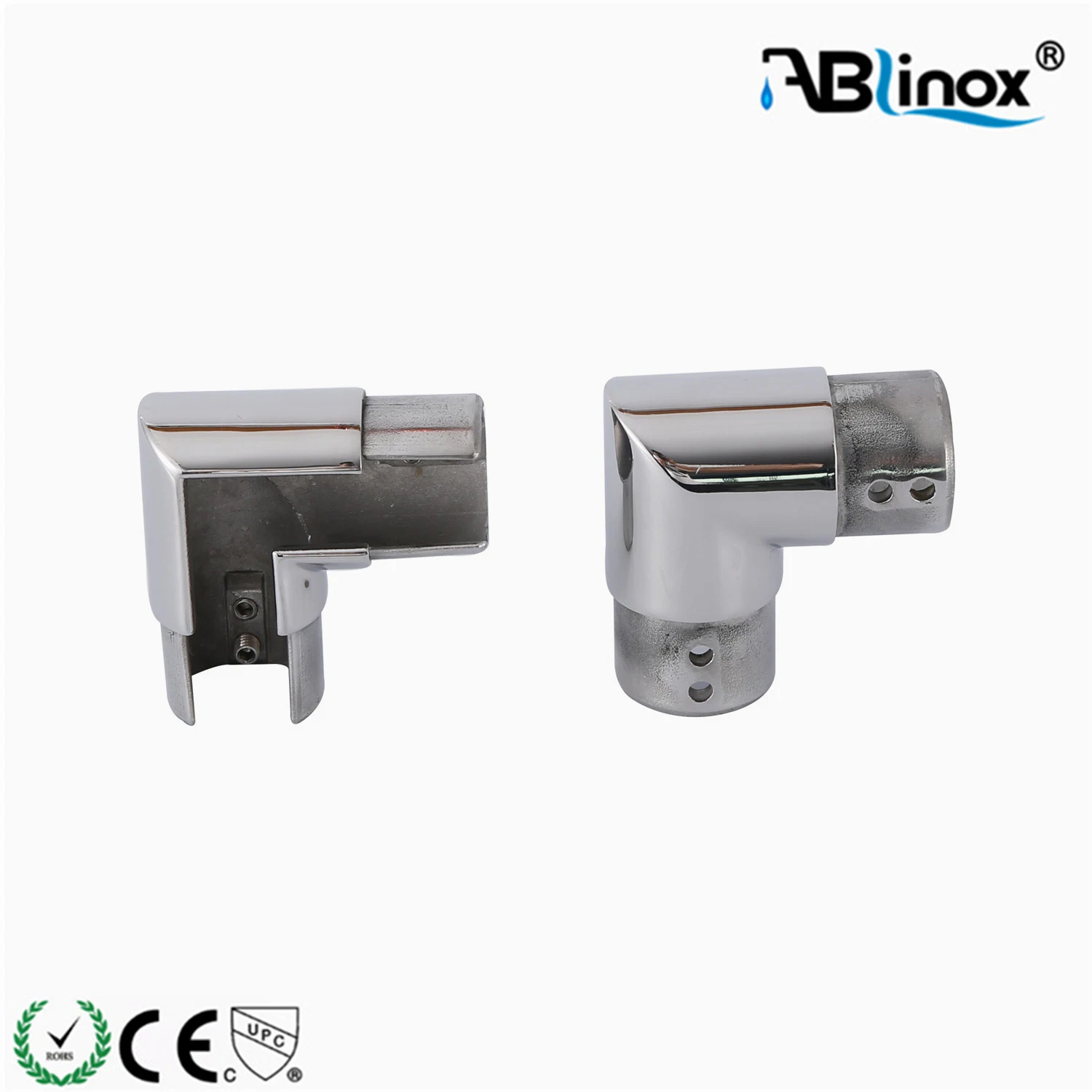 Fence Pole Hardware Accessory 304 Stainless Steel Handrail Fitting Tee