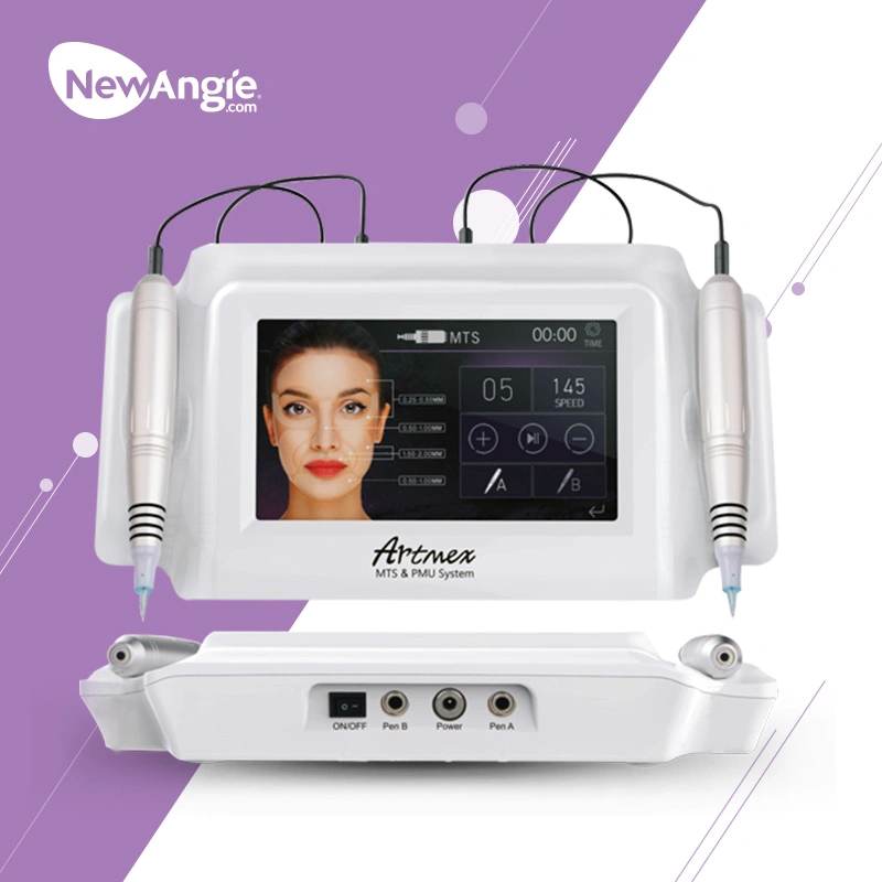 Skin Tightening Tattoo Permanent Makeup Machine with Pmu Mts Needles