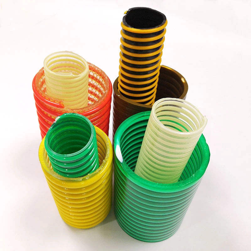 Chemical Resistant PVC Helix Water Pump Suction Hose for Construction