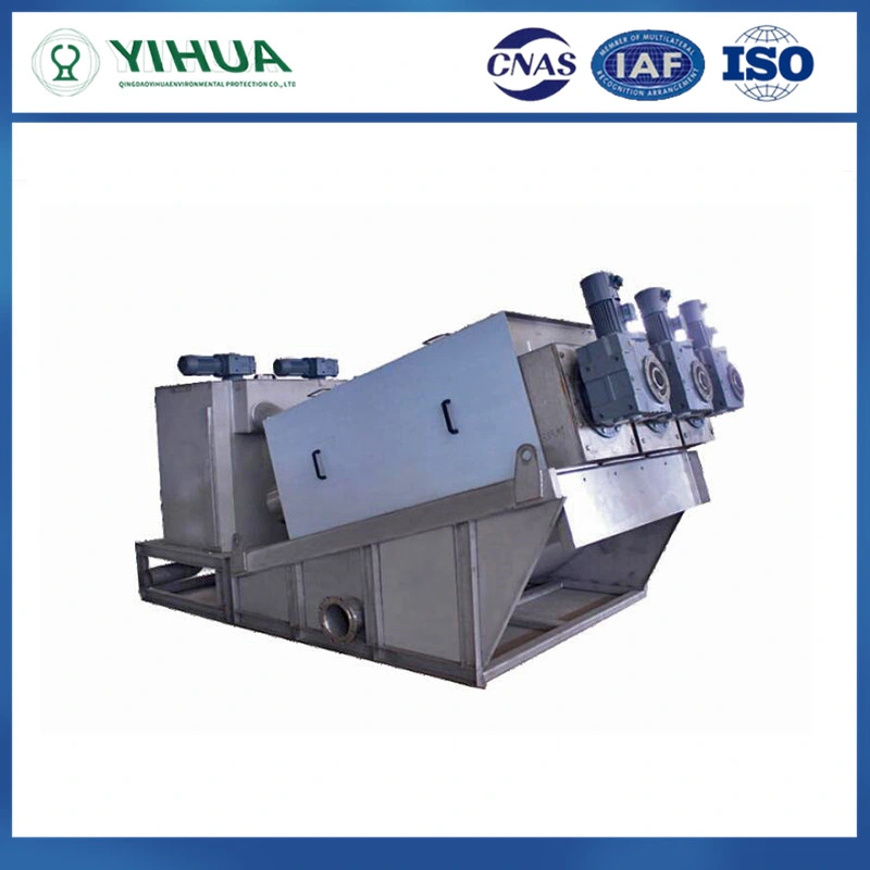 YH 2400*850*1300mm China tratamiento de aguas residuales Equipo de deshidratación de lodos Yhdl-131