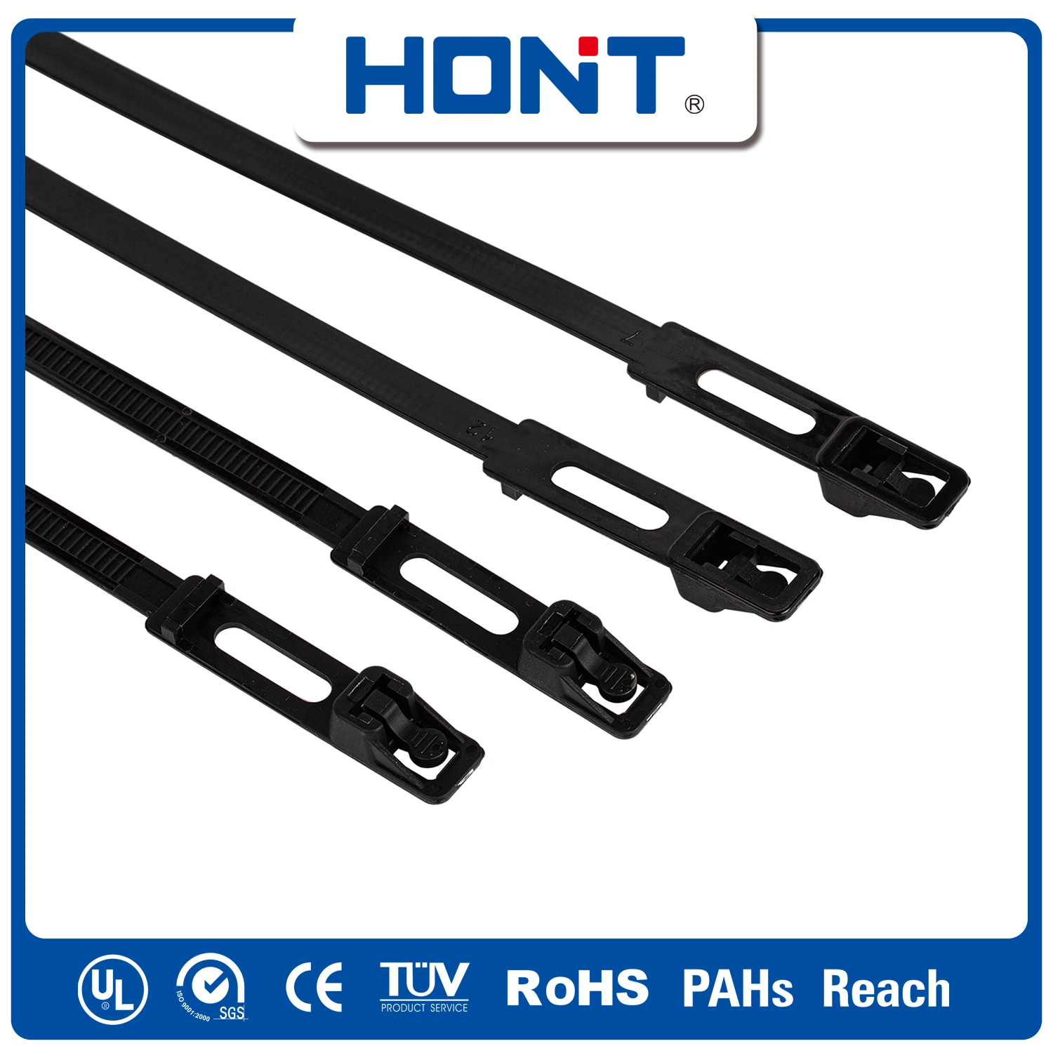 Erosion Control Natural, UV Black and Other Colors Are Available Steel Strap Cable Accessories