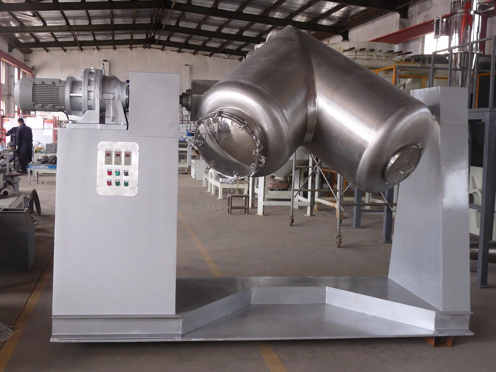 V Shape Mixer Equipment for Metallic Powder Coating