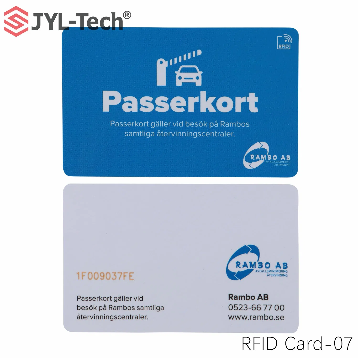 Long Range Printable PVC 860-960MHz R6p UHF RFID Card