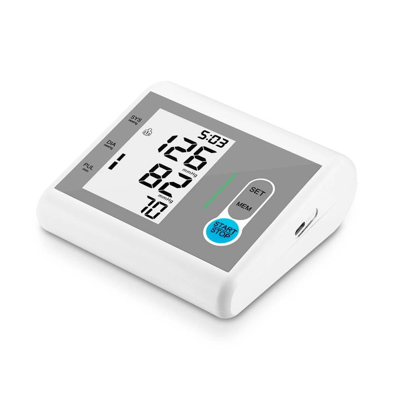 Automatic Upper Arm Cuff Digital Bp Sphygmomanometer Blood Pressure Monitor