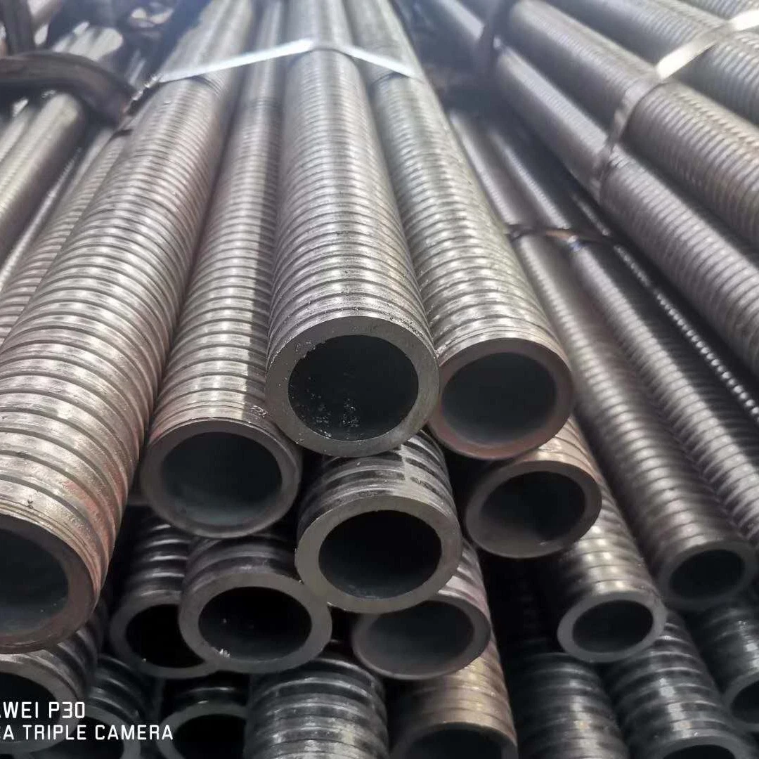 Ventas directas de fábrica de tornillos de la lechada de alta resistencia el perno de anclaje Self-Drilling Barra de anclaje de hueco de 1m 2m para la industria minera R32 R25 R38 R51 T76