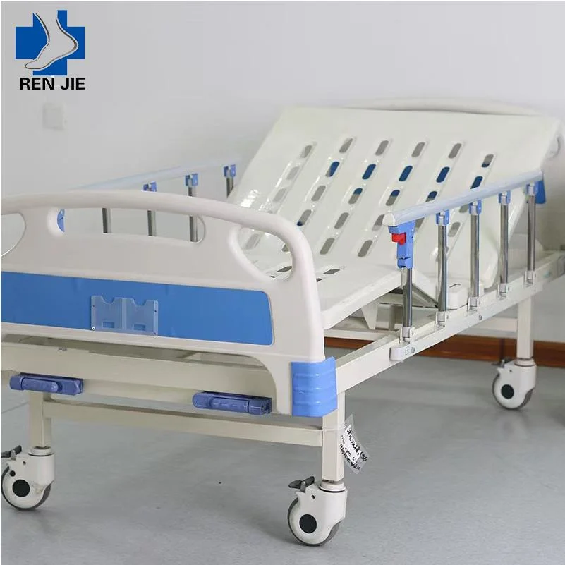 Hospital Folding Furniture Price Single Function Adjustable Medical Manual Hospital Bed