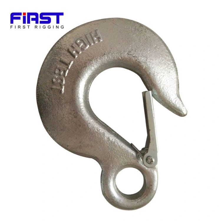 High Quality H324 Us Type Galvanized Lifting Eye Slip Hook with Latching