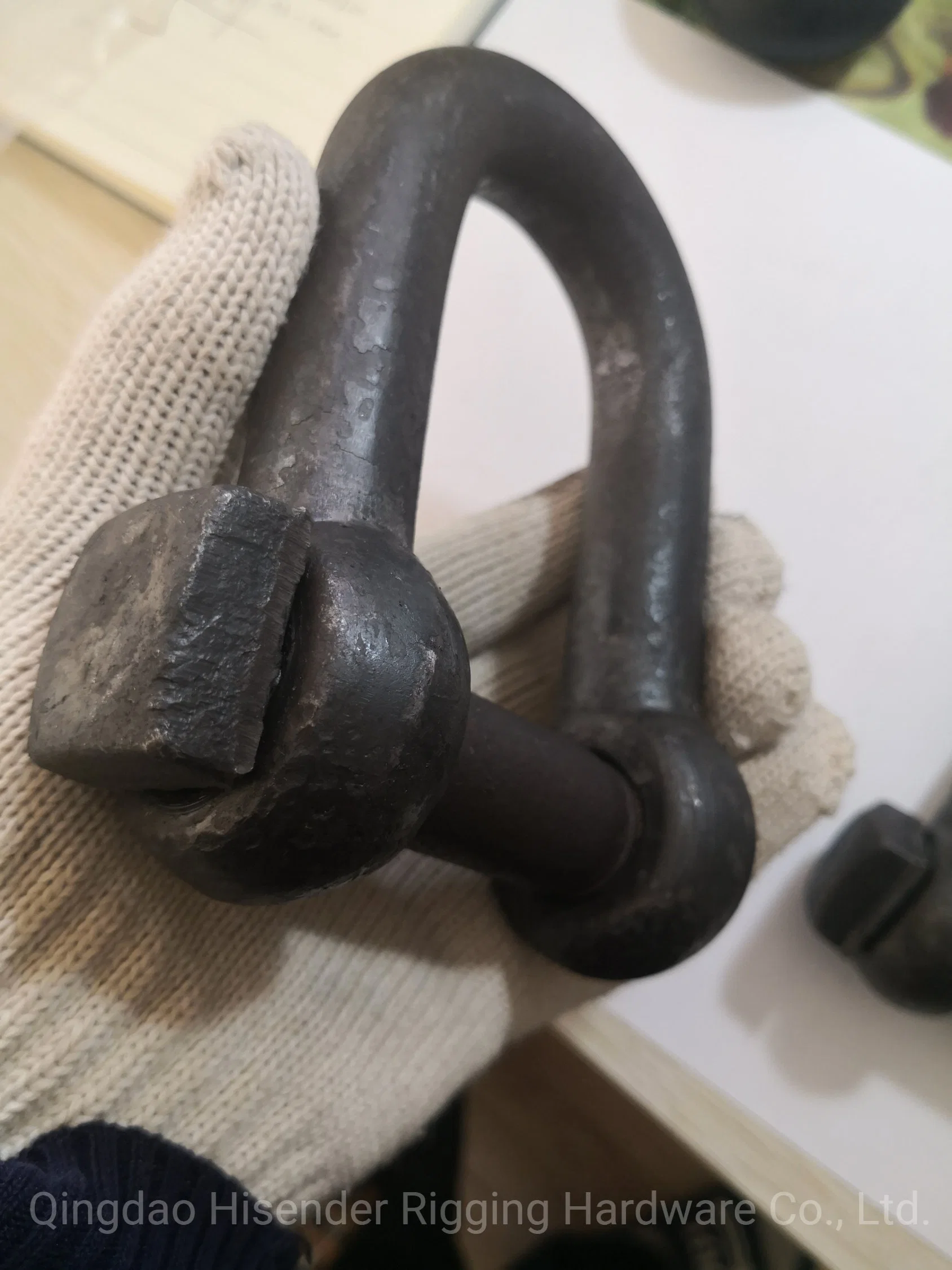 European D Type Trawling Shackle with Square Head